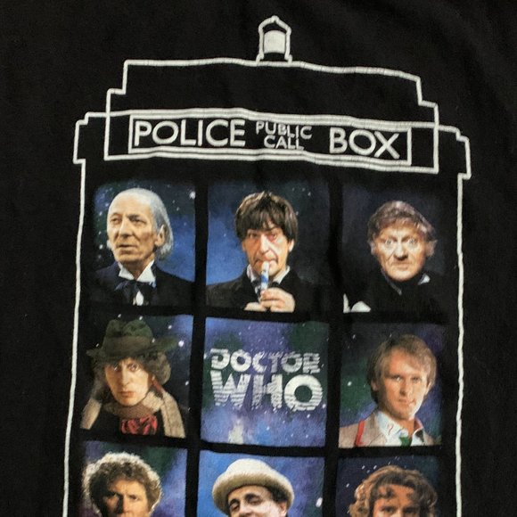 Gently Worn, but Lovingly Cared For, Ripple Junction BBC Doctor Who Tees - Picture 2 of 9